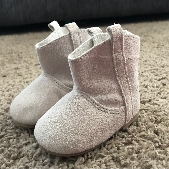 baby suede boots